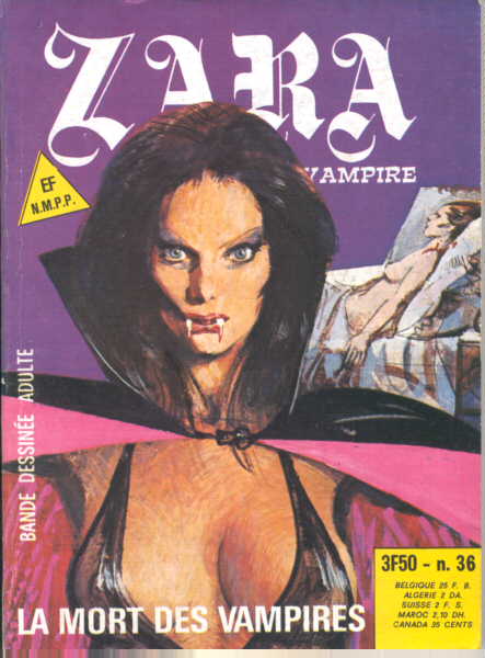 Scan de la Couverture Zara La Vampire n 36
